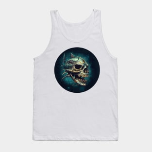 Zombie Shark Tank Top